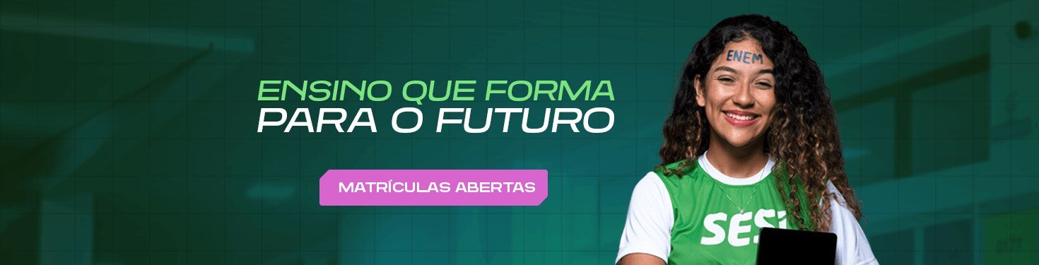 Ensino que forma para o futuro: matrículas abertas